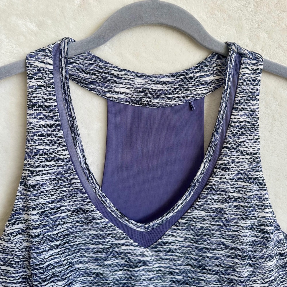 MPG Sport Mondetta Purple Sleeveless V-Neck Travel Tennis Golf Dress Size XL - Picture 2 of 7